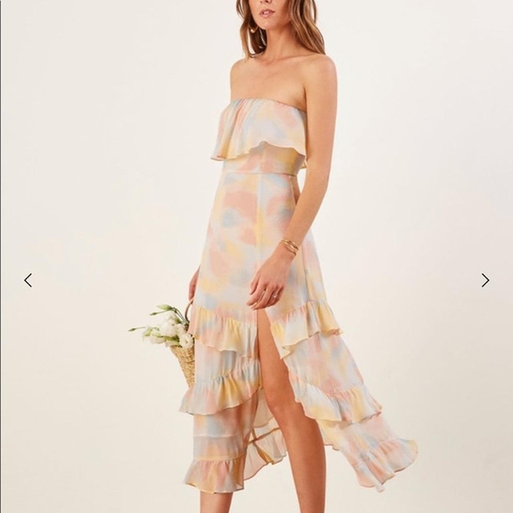 Reformation Indy Strapless Dress